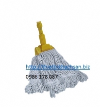 LAU NHÀ SANG TRỌNG (THANH 1.25M ), LUXURY  CLAMPING MOP WITH CLIP  WITH GODEN HANDLE(1.25m stick) C-202
